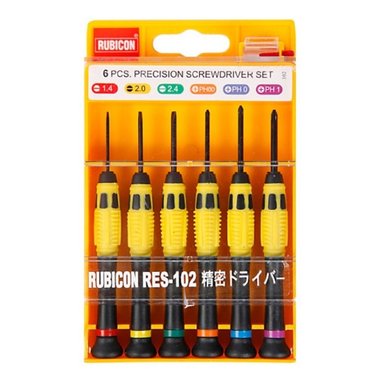 DESTORNILLADOR PERILLERO PRECISIÓN PLANO ESTRELLA RUBICON