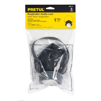 RESPIRADOR PRETUL SIN CARTUCHO 1 FILTRO 23390