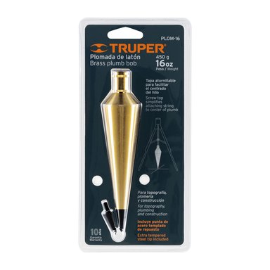 PLOMADA TRUPER LATÓN 16 OZ 17072