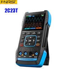 TESTER FNIRSI 2C23T 3 EN 1 OSCILOSCOPIO MULTÍMETRO GENERADOR SEÑALES
