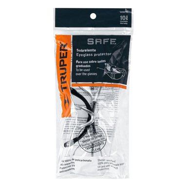 SOBRELENTES DE SEGURIDAD TRANSPARENTES, TRUPER SAFE. - 14308