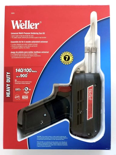 PISTOLA DE SOLDADURA WELLER 8200D 140/100W 240V