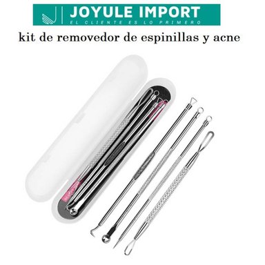 KIT EXTRACTOR DE ESPINILLAS ACNE 4 PIEZAS