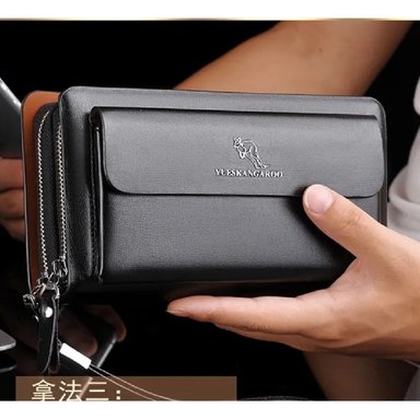 BILLETERA DE MANO PARA HOMBRE - YUESKANGAROO