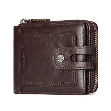 BILLETERA HOMBRE HUMERPAUL - CUERO VACUNO CON CIERRE GRANDE