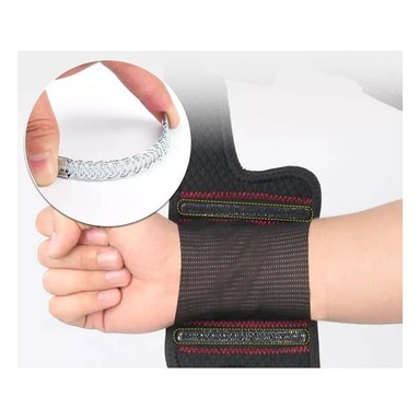 MUÑEQUERA AJUSTABLE CON DOBLE SOPORTE DE ALUMINIO FLEXIBLE