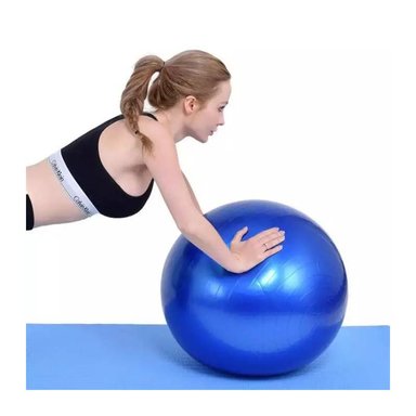 PELOTA YOGA PILATES 95 CM + INFLADOR GRATIS - 2