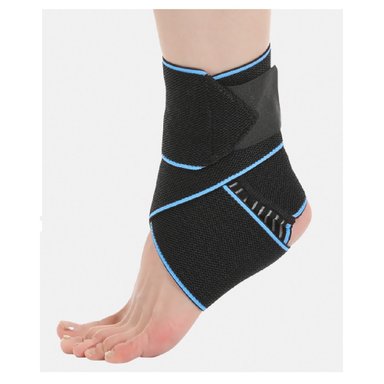 TOBILLERA DE COMPRESION TIPO VENDA MATERIAL SPANDEX (2 UNIDADES)