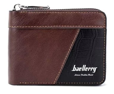 BILLETERA DE HOMBRE BAELLERRY DELGADA DISEÑO COCODRILO