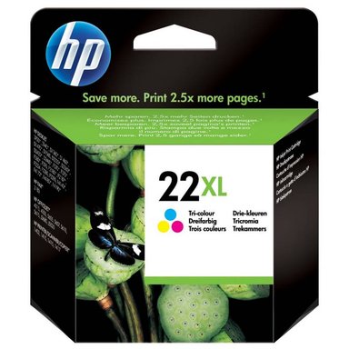 CARTUCHO HP C9352CL MULTICOLOR TINTA 22XL ORIGINAL