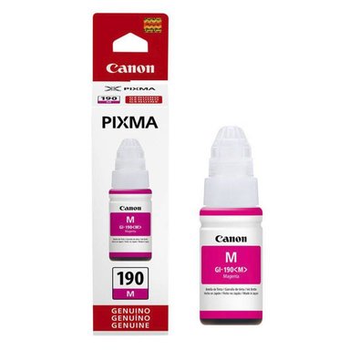 CARTUCHO CANON GI-190 M MAGENTA TINTA 70ML ORIGINAL