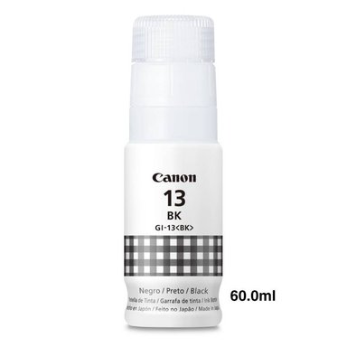 TINTA CANON GI-13 BK NEGRO BOTELLA 60ML ORIGINAL
