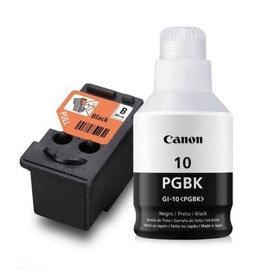 CABEZAL CANON NEGRO BH-10 TINTA GI-10 BK ORIGINAL