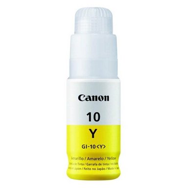 CARTUCHO CANON GI-10 Y AMARILLO TINTA YELLOW 70ML ORIGINAL