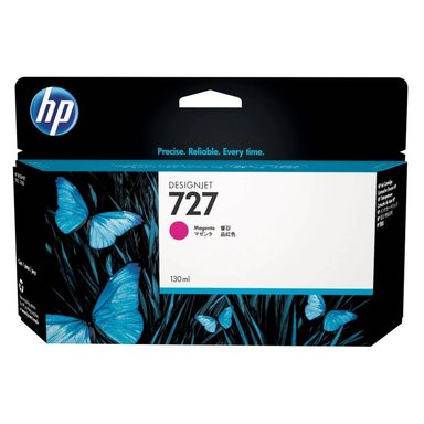 CARTUCHO HP B3P20A MAGENTA TINTA 727 130ML ORIGINAL