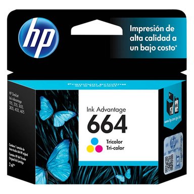 CARTUCHO HP F6V28AL MULTICOLOR TINTA 664 ORIGINAL