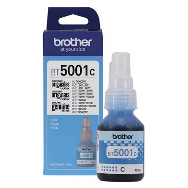 TINTA BROTHER BT-5001C CIAN ORIGINAL