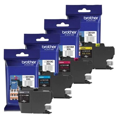 KIT CARTUCHO TINTA BROTHER LC-3019 MULTICOLOR ORIGINAL