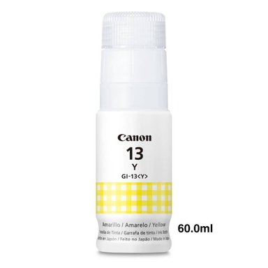 TINTA CANON GI-13 Y AMARILLO BOTELLA YELLOW 60ML ORIGINAL