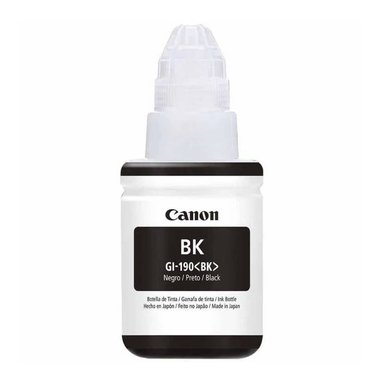 CARTUCHO CANON GI-190 BK NEGRO TINTA 135ML ORIGINAL
