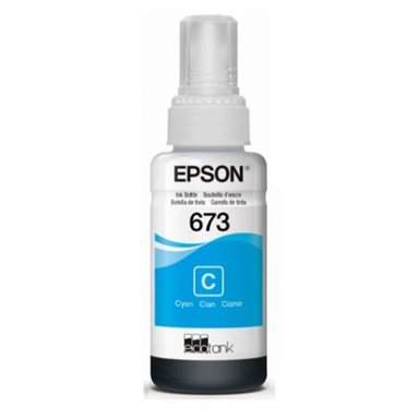 TINTA EPSON T673220 MULTICOLOR 673 CIAN ORIGINAL