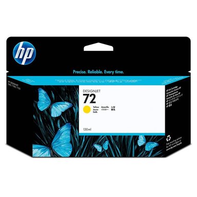 CARTUCHO HP C9373A AMARILLO TINTA 72 130ML ORIGINAL