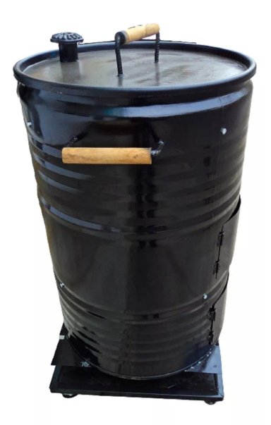 CILINDRO PARRILLERO PERÚ ACERO INOXIDABLE 55 GALONES + ACCESORIOS
