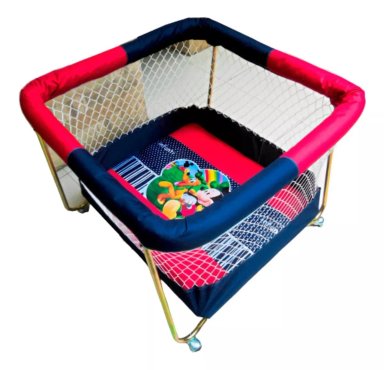 CORRAL PERÚ SÚPER ACOLCHADO MULTICOLOR CON RUEDAS