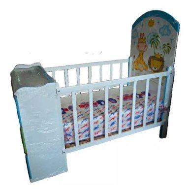 CUNA BEBÉ CON CÓMODA NO INCLUYE COLCHÓN