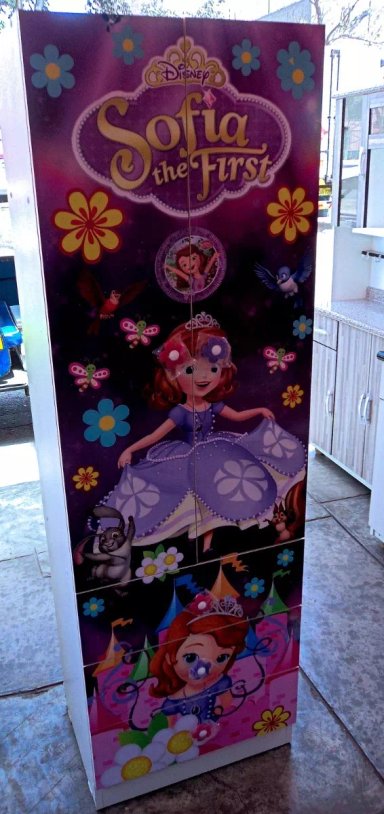 ROPERO NUEVO DE MELAMINA 02 PUERTAS Y 03 CAJONES PARA NIÑOS