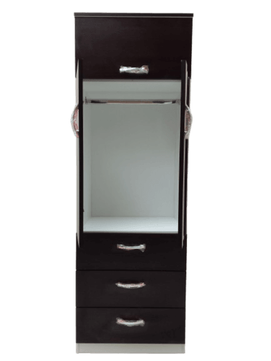 ROPERO CLOSET NUEVO MELAMINE MARRON - 2