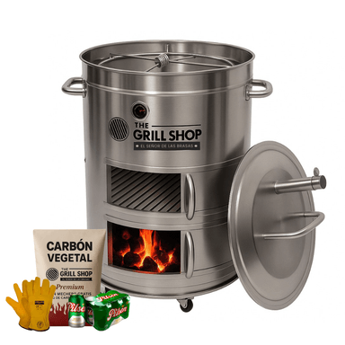 CILINDRO PARRILLERO DE ACERO T/GRANDE  FULL ACERO