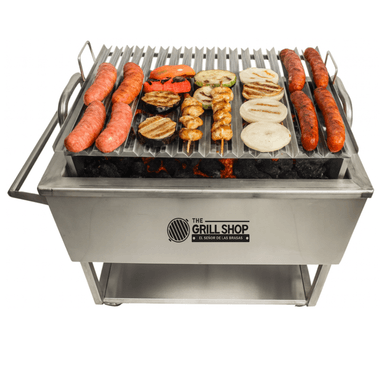 CAJA CHINA GRILL SHOP GRANDE FULL ACERO INOXIDABLE - 5