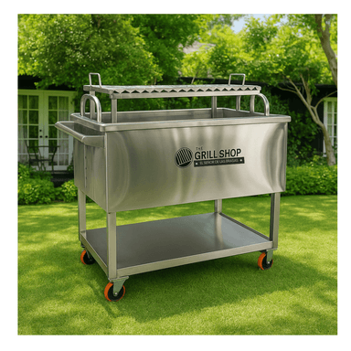 CAJA CHINA GRILL SHOP GRANDE FULL ACERO INOXIDABLE - 6