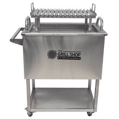 CAJA CHINA GRILL SHOP MEDIANA FULL ACERO INOXIDABLE - 2