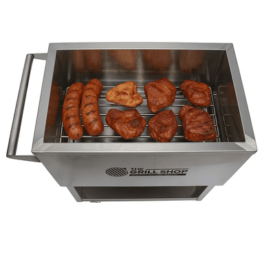 CAJA CHINA GRILL SHOP MEDIANA FULL ACERO INOXIDABLE - 4