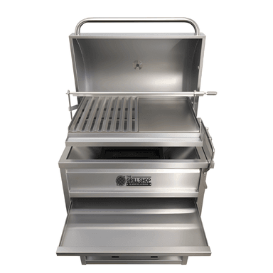 PARRILLA GRILL SHOP TAPA FULL ACERO INOXIDABLE - 2