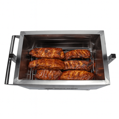 CAJA GRILL SHOP CHINA GRANDE 3 EN 1 FULL ACERO INOXIDABLE - 3