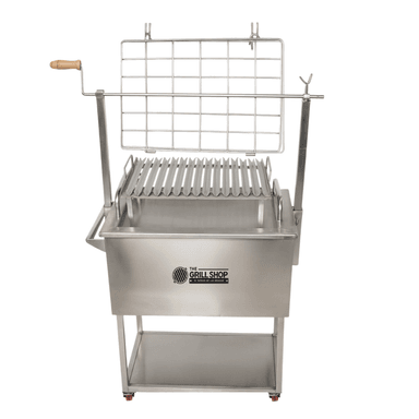CAJA GRILL SHOP CHINA GRANDE 3 EN 1 FULL ACERO INOXIDABLE - 6