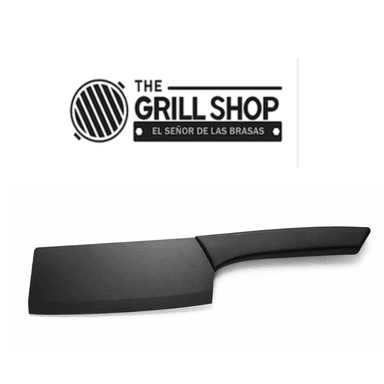 CUCHILLO HACHA COLOR NEGRO