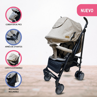 COCHE BASTÓN BABY CRAFT EVO BEIGE PARA BEBÉ