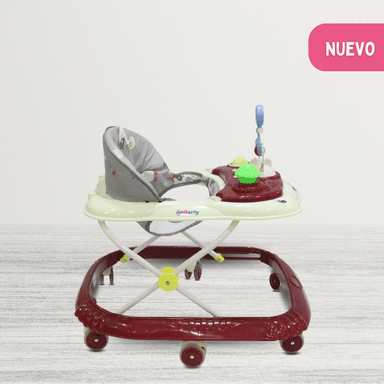 ANDADOR EBABY CON BANDEJA DIVERTIDA CRISTAL RED - 2
