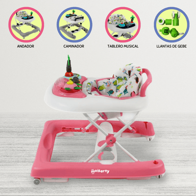 ANDADOR FIRST TOY MUSICAL GRADUABLE PALMERA PINK