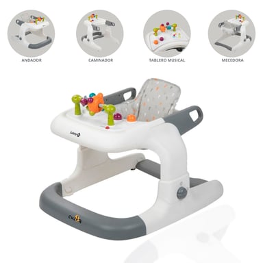 ANDADOR SAFETY CAMINADOR PARA BEBÉS KAMINO WARM GRAY - 3