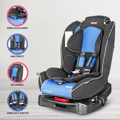 SILLA AUTO INFANTI V2 EXPRESS AZUL RECIÉN NACIDO