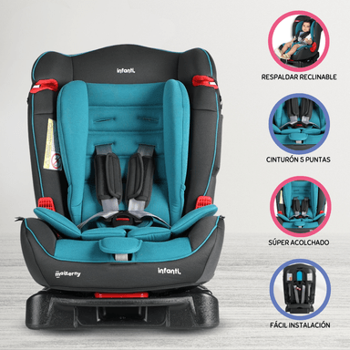 SILLA AUTO INFANTI CRUISER VERDE RECIÉN NACIDO