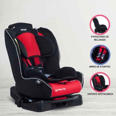 SILLA AUTO INFANTI V2 EXPRESS ROJO RECIÉN NACIDO