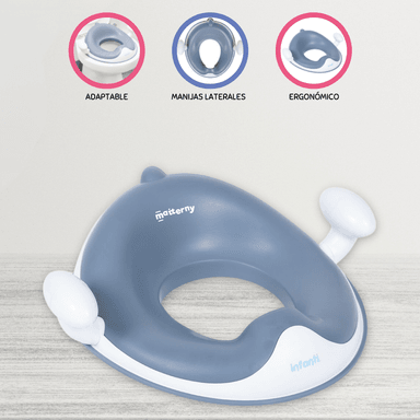ADAPTADOR INFANTI DE ASIENTO DE BAÑO «TOYLET» LIGTH BLUE