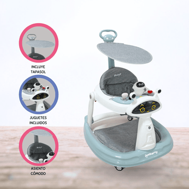 ANDADOR EBABY GUIADOR PARA BEBÉ LANA BLACK