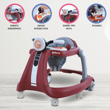 ANDADOR CUZKA INTERACTIVO PARA BEBÉS HERO GREEN